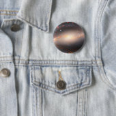 Spiraal Galaxy NGC 1300. Ronde Button 5,7 Cm (In situ)