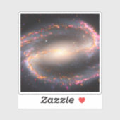 Spiraal Galaxy NGC 1300. Sticker (Vel)