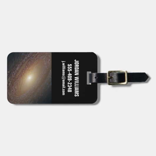 Spiraal Galaxy NGC 2841 Bagagelabel (Voorkant horizontaal)