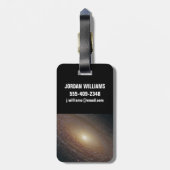 Spiraal Galaxy NGC 2841 Bagagelabel (Achterkant verticaal)