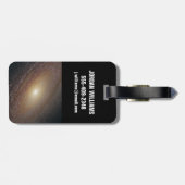 Spiraal Galaxy NGC 2841 Bagagelabel (Achterkant horizontaal)