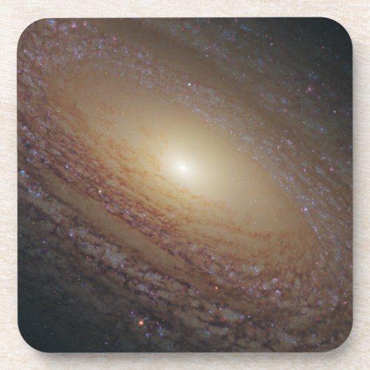Spiraal Galaxy NGC 2841 Bier Onderzetter (Voorkant)