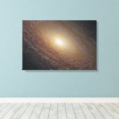 Spiraal Galaxy NGC 2841 Canvas Afdruk (Insitu (Houten vloer))