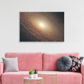 Spiraal Galaxy NGC 2841 Canvas Afdruk (Insitu (Woonkamer))