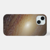 Spiraal Galaxy NGC 2841 iPhone 15 Case (Achterkant horizontaal)