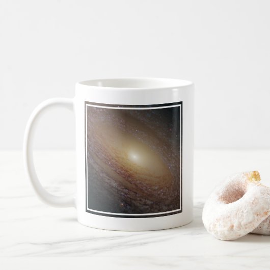 Spiraal Galaxy NGC 2841 Koffiemok (Met donut)