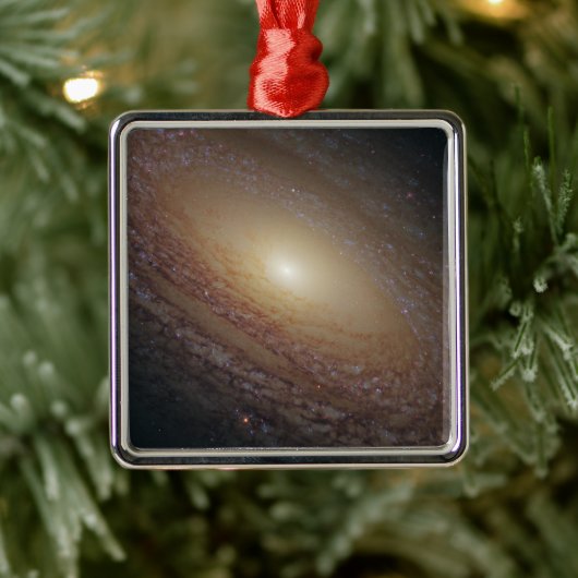 Spiraal Galaxy NGC 2841 Metalen Ornament (Boom)