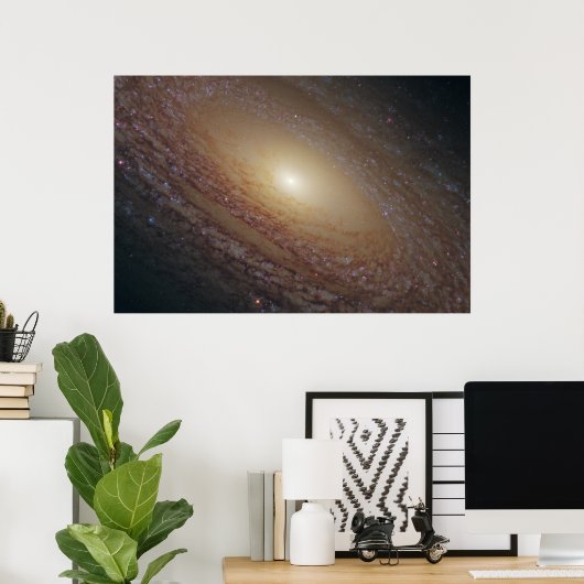 Spiraal Galaxy NGC 2841 Poster (Thuiskantoor)