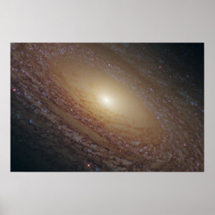Spiraal Galaxy NGC 2841 Poster