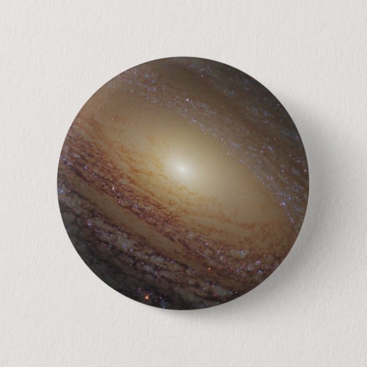 Spiraal Galaxy NGC 2841 Ronde Button 5,7 Cm (Voorkant)