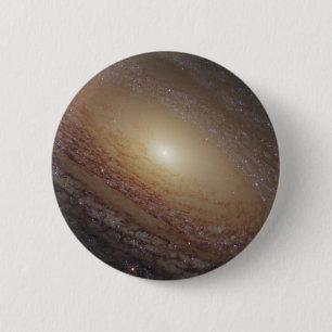 Spiraal Galaxy NGC 2841 Ronde Button 5,7 Cm