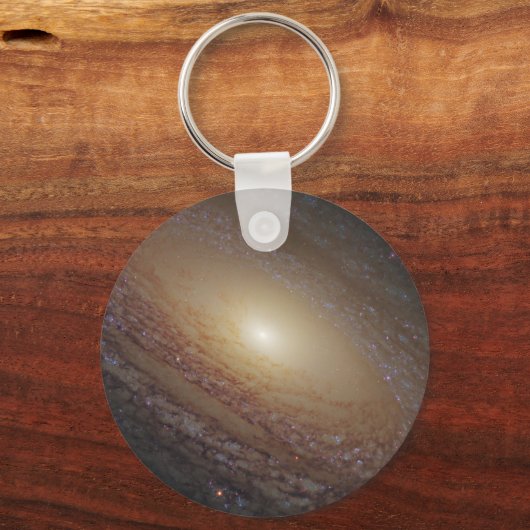 Spiraal Galaxy NGC 2841 Sleutelhanger (Voorkant)