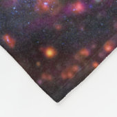 Spiraal Galaxy NGC 3351. Fleece Deken (Hoek)