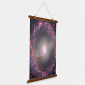 Spiraal Galaxy NGC 3351. Hangend Wandkleed (Gebogen)