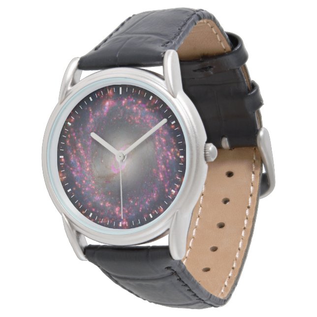 Spiraal Galaxy NGC 3351. Horloge (Gekanteld)