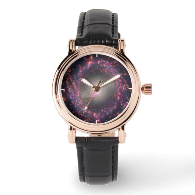 Spiraal Galaxy NGC 3351. Horloge (Voorkant)