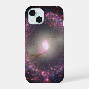 Spiraal Galaxy NGC 3351. iPhone 15 Case