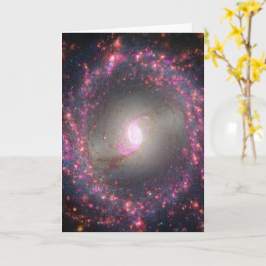 Spiraal Galaxy NGC 3351. Kaart (Gele Bloem)