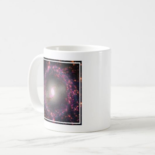 Spiraal Galaxy NGC 3351. Koffiemok (Voorkant links)