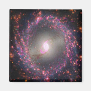 Spiraal Galaxy NGC 3351. Magneet
