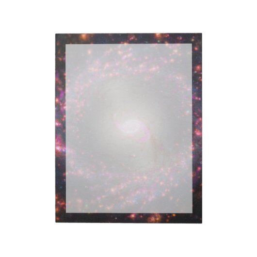 Spiraal Galaxy NGC 3351. Notitieblok (Linkerzijde)