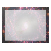 Spiraal Galaxy NGC 3351. Notitieblok (Voorkant)