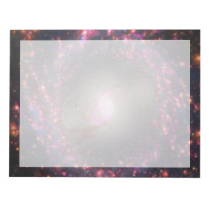 Spiraal Galaxy NGC 3351. Notitieblok