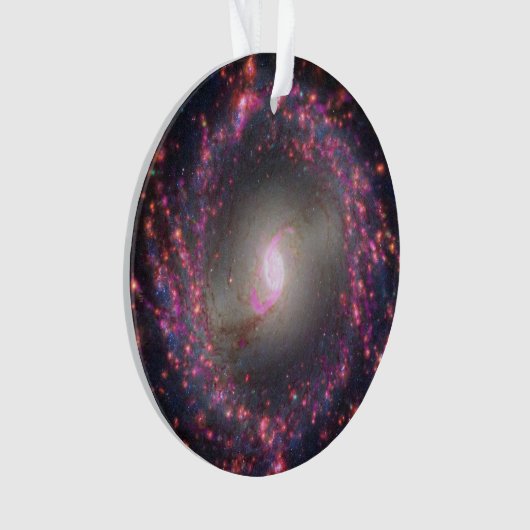 Spiraal Galaxy NGC 3351. Ornament (voorkant)