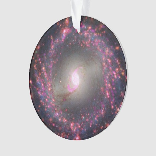 Spiraal Galaxy NGC 3351. Ornament (voorkant)