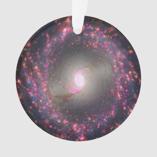 Spiraal Galaxy NGC 3351. Ornament (voorkant)