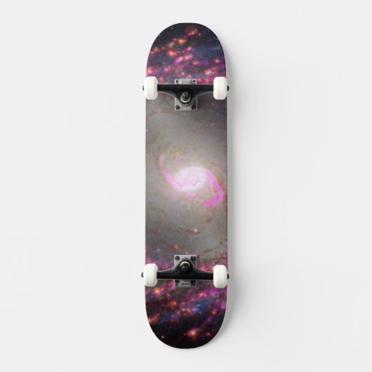 Spiraal Galaxy NGC 3351. Persoonlijk Skateboard (Voorkant)