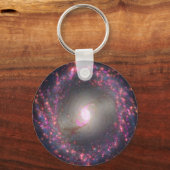 Spiraal Galaxy NGC 3351. Sleutelhanger (Voorkant)