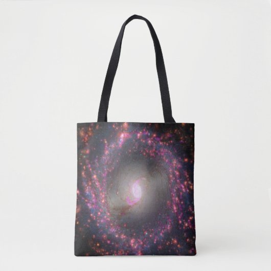 Spiraal Galaxy NGC 3351. Tote Bag (Voorkant)