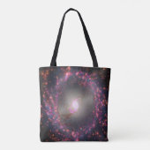 Spiraal Galaxy NGC 3351. Tote Bag (Achterkant)