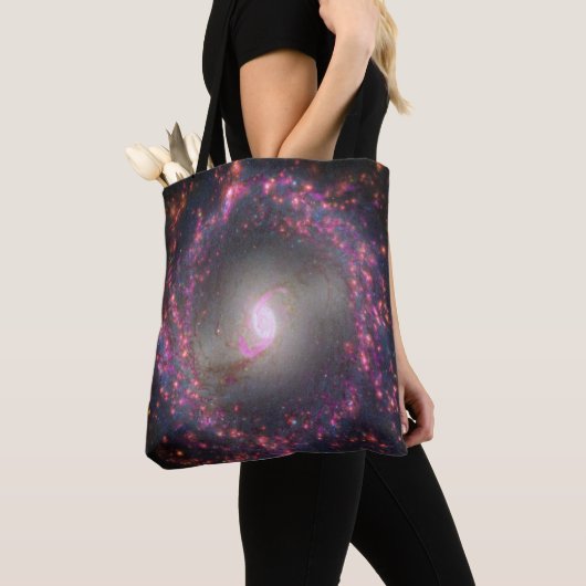 Spiraal Galaxy NGC 3351. Tote Bag (Dichtbij)