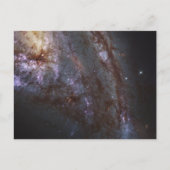 Spiraal Galaxy NGC 3627. Briefkaart (Voorkant)