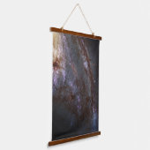 Spiraal Galaxy NGC 3627. Hangend Wandkleed (Gebogen)