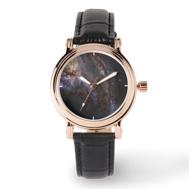 Spiraal Galaxy NGC 3627. Horloge (Voorkant)