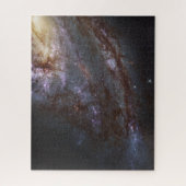 Spiraal Galaxy NGC 3627. Legpuzzel (Verticaal)