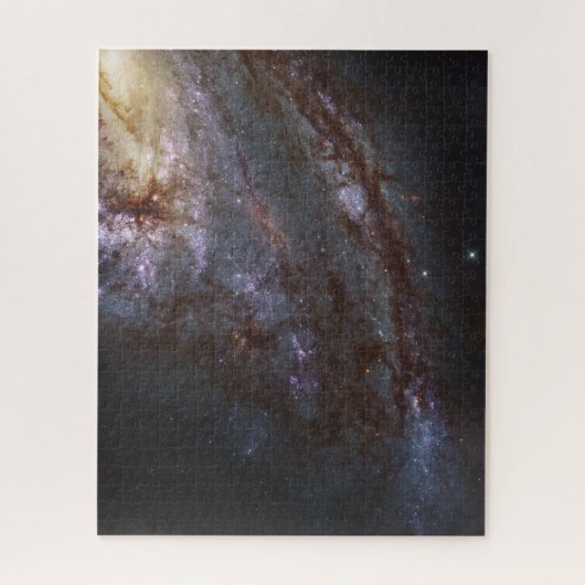 Spiraal Galaxy NGC 3627. Legpuzzel (Verticaal)
