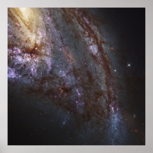 Spiraal Galaxy NGC 3627. Poster (Voorkant)