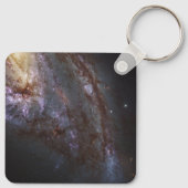 Spiraal Galaxy NGC 3627. Sleutelhanger (Achterkant)