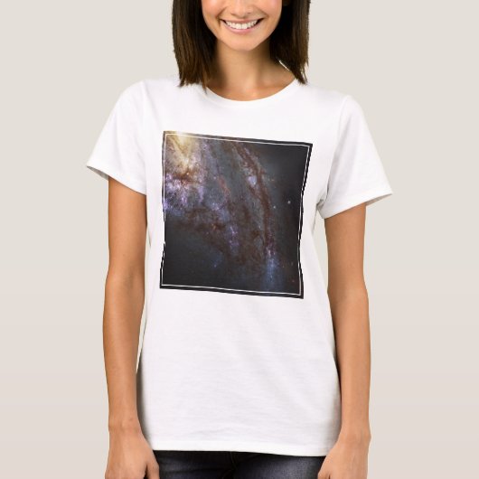 Spiraal Galaxy NGC 3627. T-shirt (Voorkant)