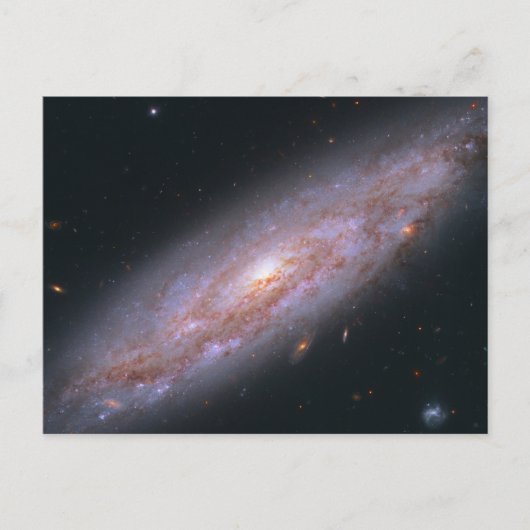 Spiraal Galaxy NGC 3972. Briefkaart (Voorkant)