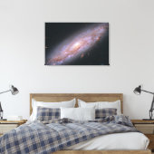 Spiraal Galaxy NGC 3972. Canvas Afdruk (Insitu (Slaapkamer))
