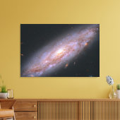 Spiraal Galaxy NGC 3972. Canvas Afdruk (Insitu (Woonkamer))