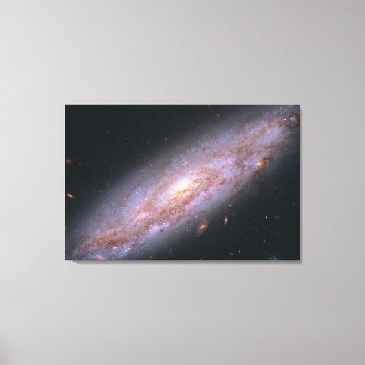 Spiraal Galaxy NGC 3972. Canvas Afdruk (Voorkant)