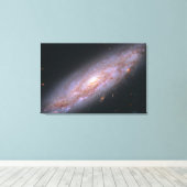 Spiraal Galaxy NGC 3972. Canvas Afdruk (Insitu (Houten vloer))