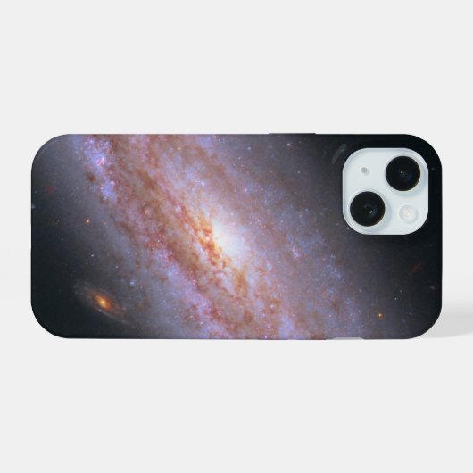 Spiraal Galaxy NGC 3972. iPhone 15 Case (Achterkant horizontaal)