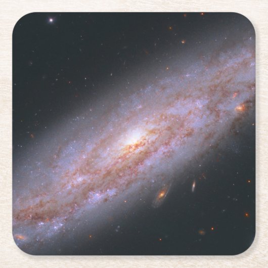 Spiraal Galaxy NGC 3972. Kartonnen Onderzetters (Voorkant)